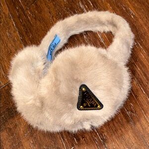 LUXE 🤎Handmade🤎 Fuzzy Tan Earmuffs